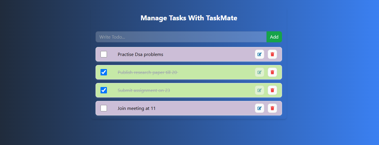 Taskmate